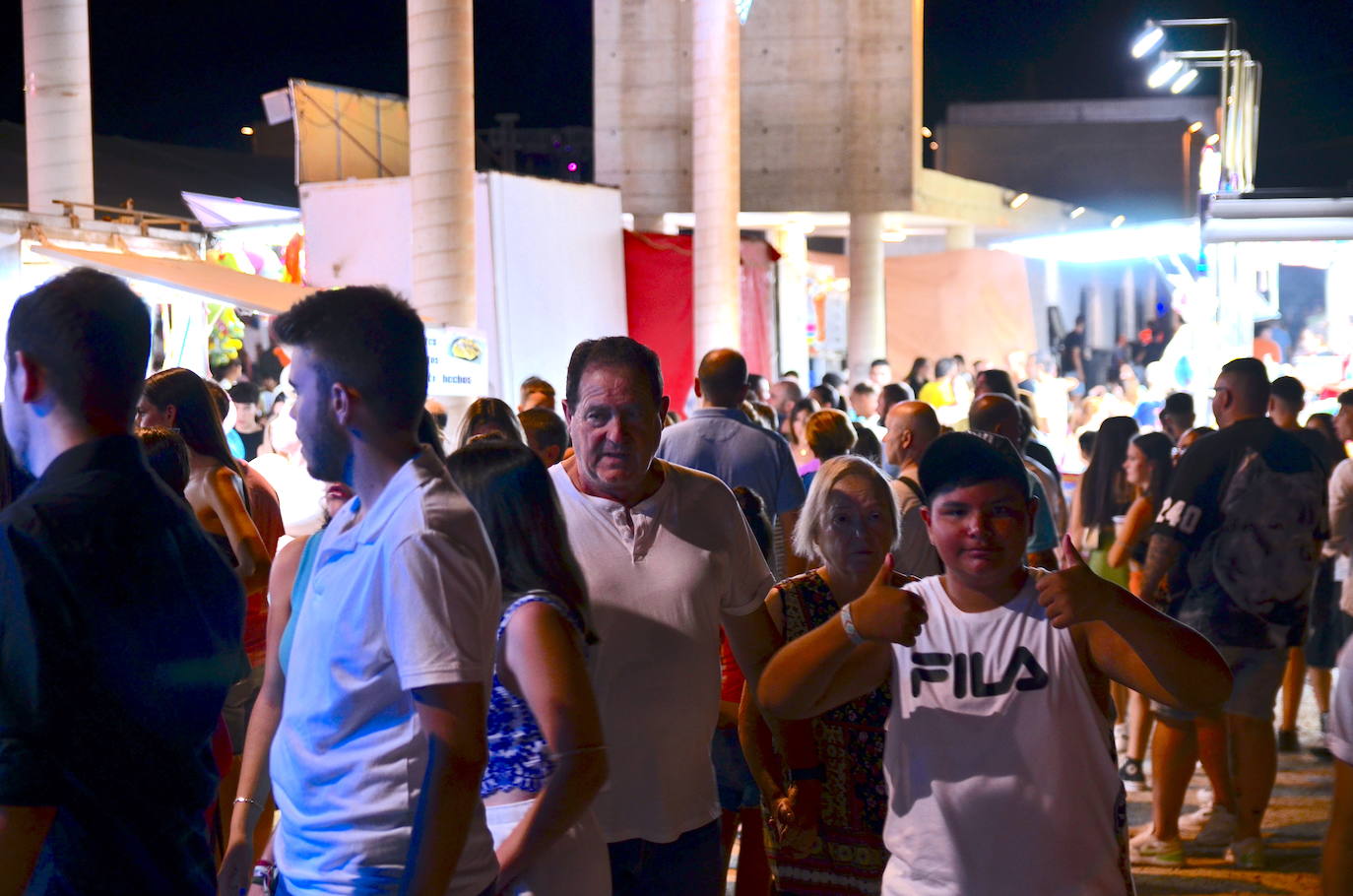 Gran ambiente en el Ferial de Huétor Vega