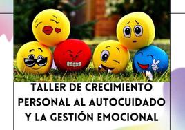 Huétor Vega ofrece el taller 'Crecimiento personal al autocuidado y la gestión emocional'