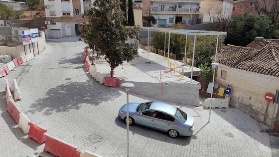 La Plaza del Mentidero de Huétor Vega, abierta al tráfico