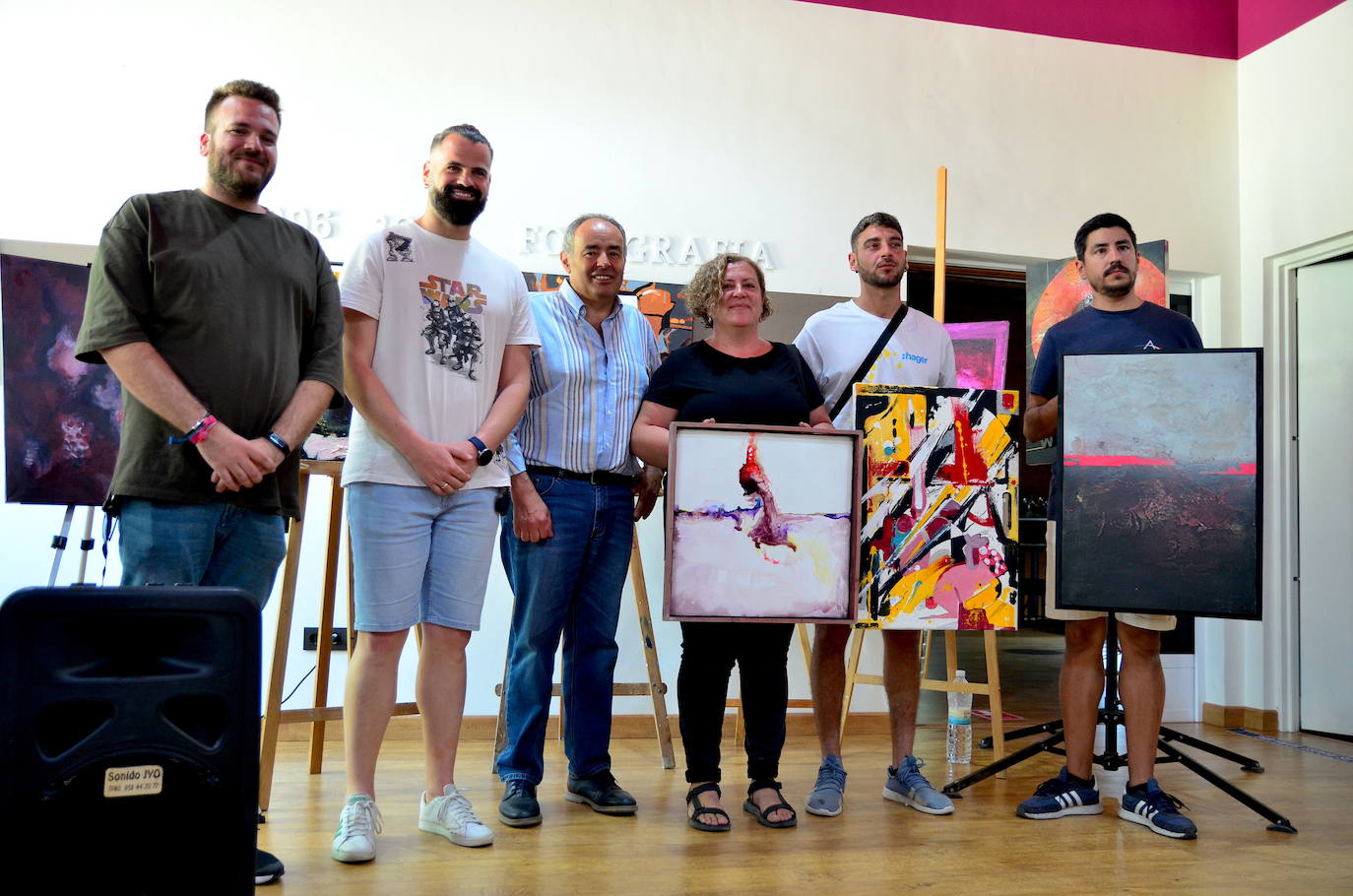 Entrega de premios, en Huerta Cercada.