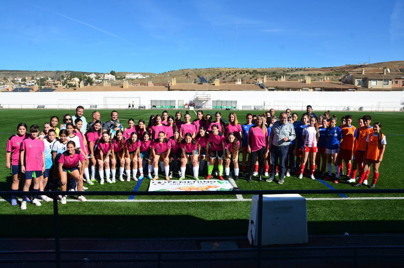 Fútbol femenino contra la violencia de género