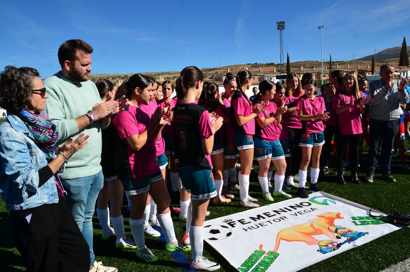 Fútbol femenino contra la violencia de género