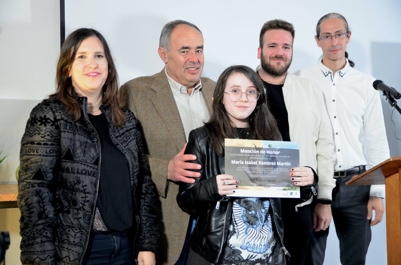 Entrega de premios del Concurso Joven de Relato Corto 'Terrores Distópicos del Siglo XXI'