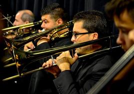 Concierto de Santa Cecilia de la Banda de Música de Huétor Vega, el año pasado.