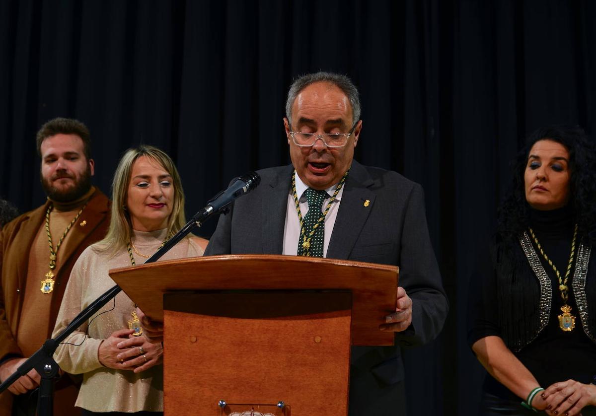 Discurso del alcalde, Mario del Paso.