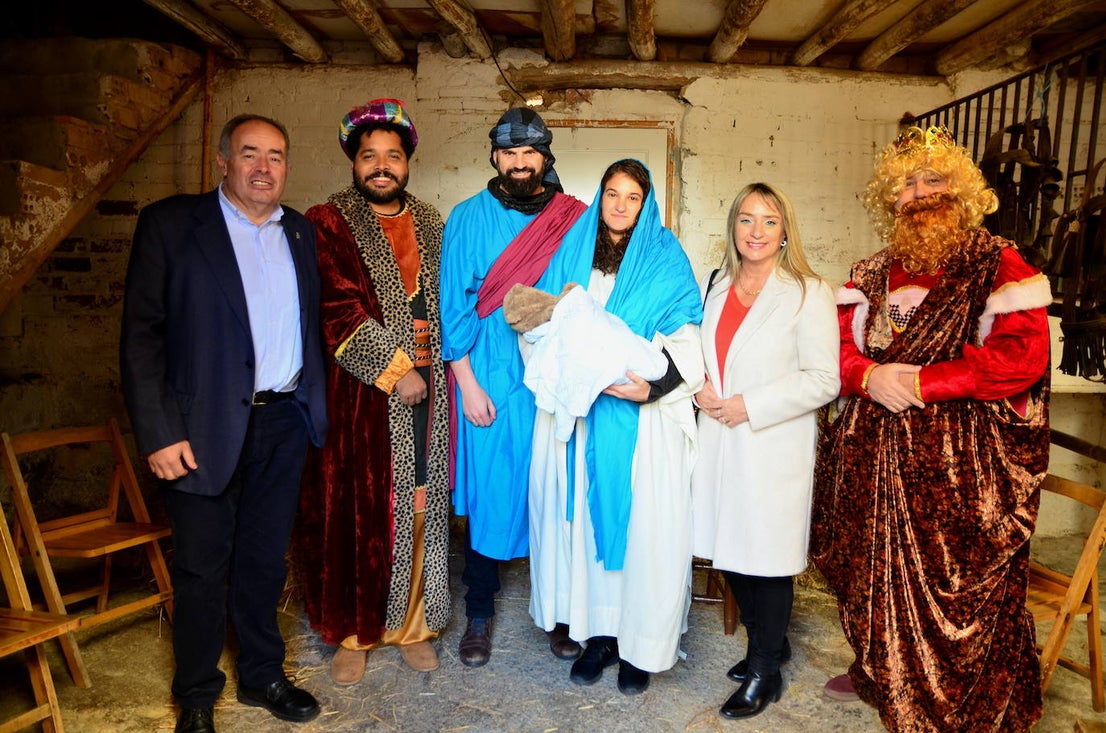 El belén viviente abre los brazos en Huétor Vega