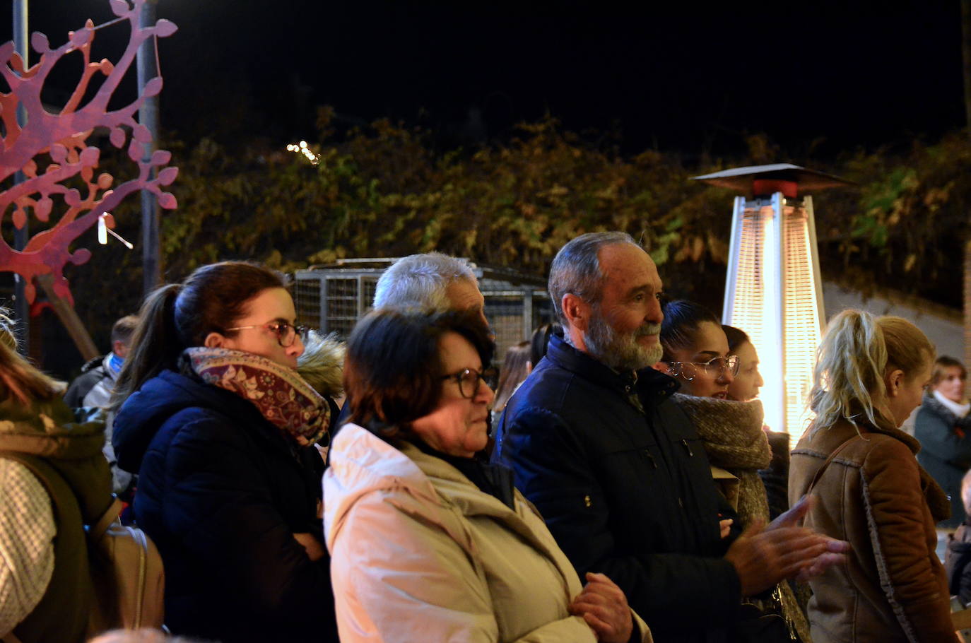 Fiesta de villancicos y panderetas en Huétor Vega