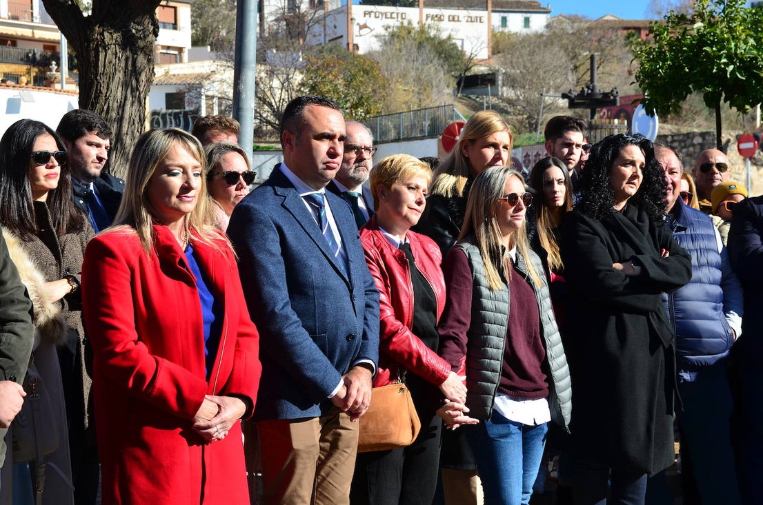 Huétor Vega inaugura el Mirador de la Vega Alcalde Mariano Molina del Paso