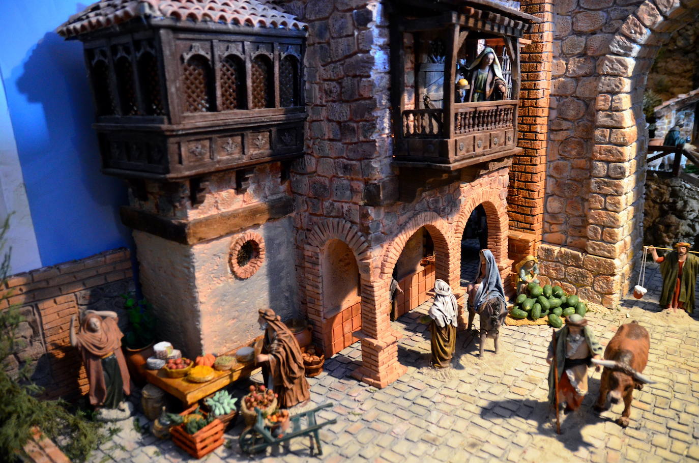 Así es el belén ganador del concurso de Huétor Vega