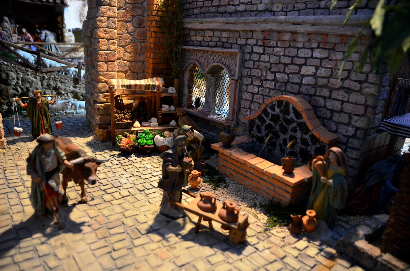 Así es el belén ganador del concurso de Huétor Vega