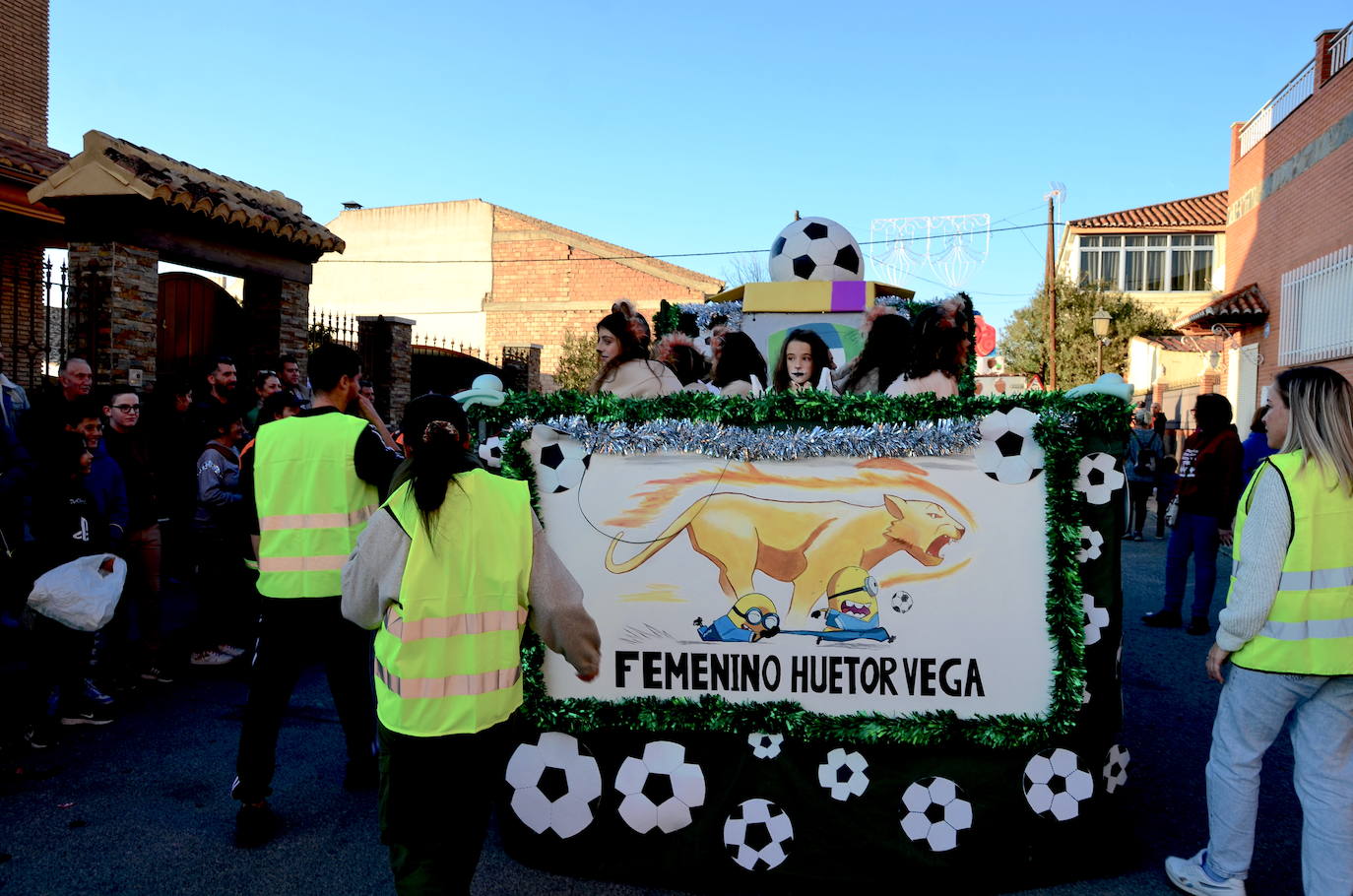 Las Leonas, las futbolistas del CD Huétor Vega Femenino.
