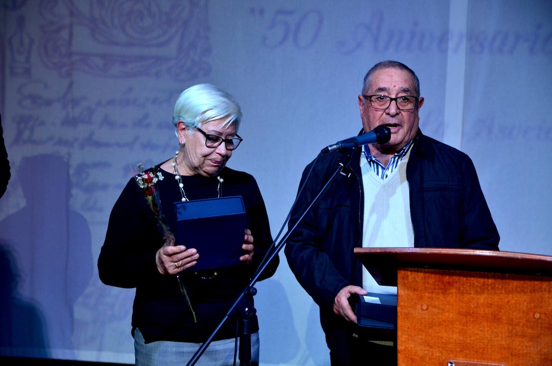 El Centro del Vino y Flamenco, en Huerta Cercada, acogió el acto de homenaje a ‘Huétor Vega Gráfico’.