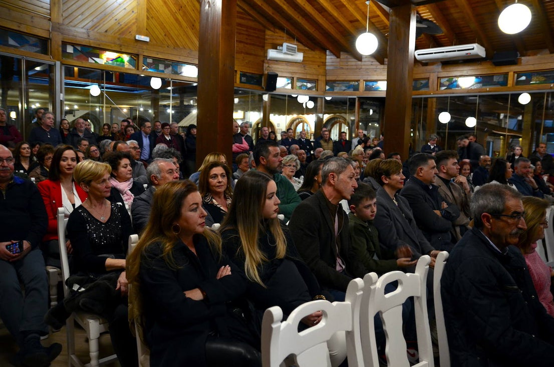 Entrega de premios, en el restaurante El Guerra.