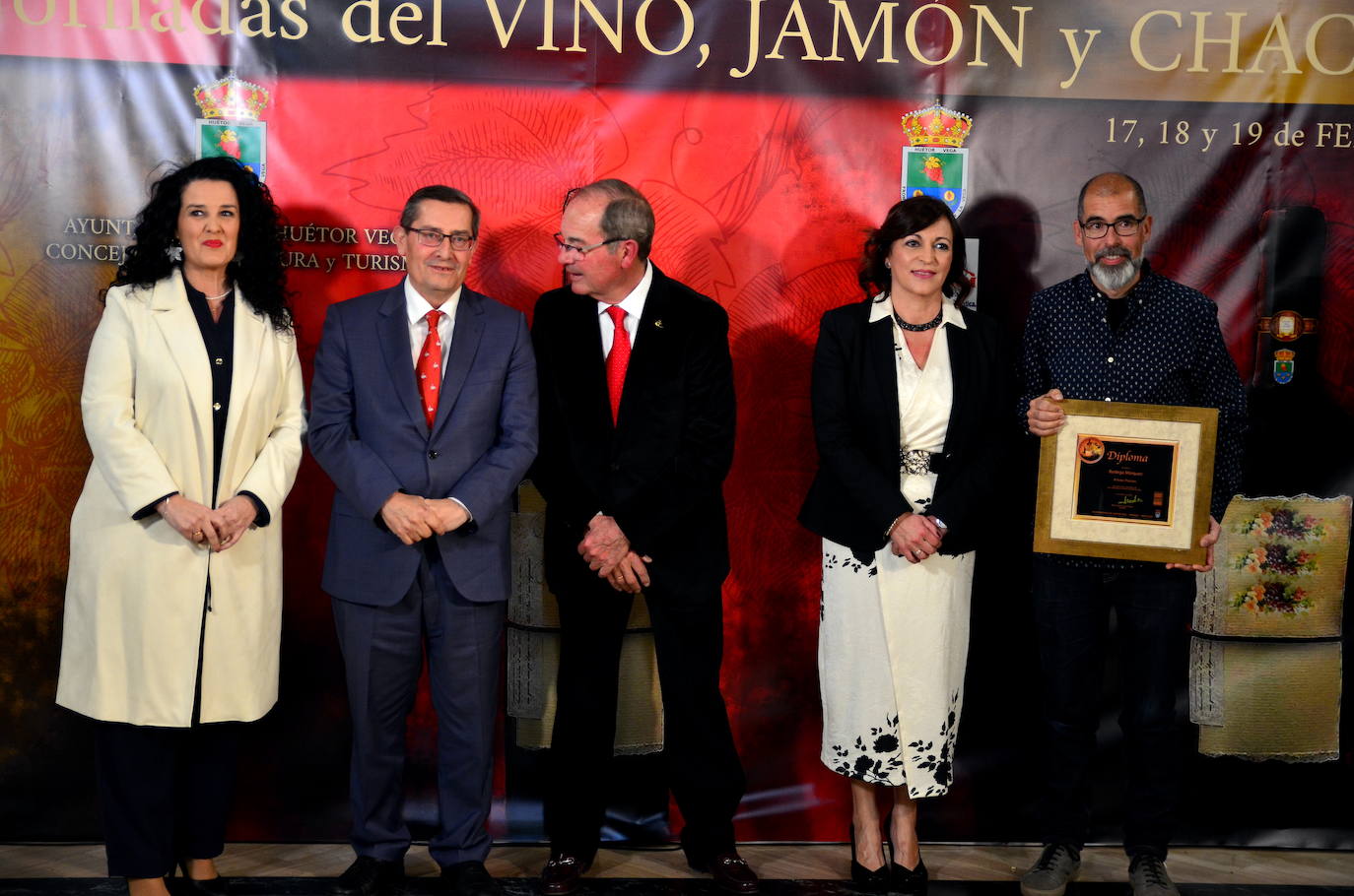 Entrega de premios del XXX Concurso de Vinos de Huétor Vega.