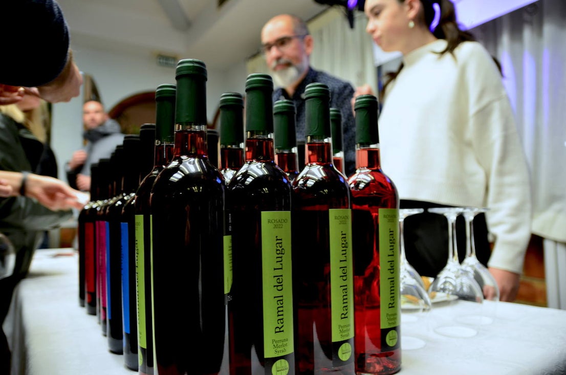 Gran ambiente en los estands de las XXVIII Jornadas del Vino, Jamón y Chacinas de Huétor Vega.