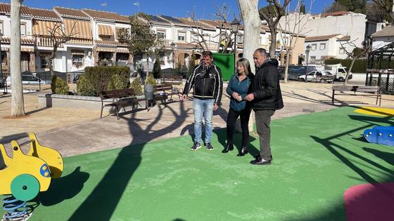El Ayuntamiento de Huétor Vega reforma la Plaza de la Prina y su entorno