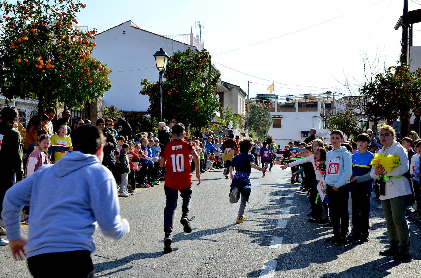La comunidad educativa de Huétor Vega sueña con la paz