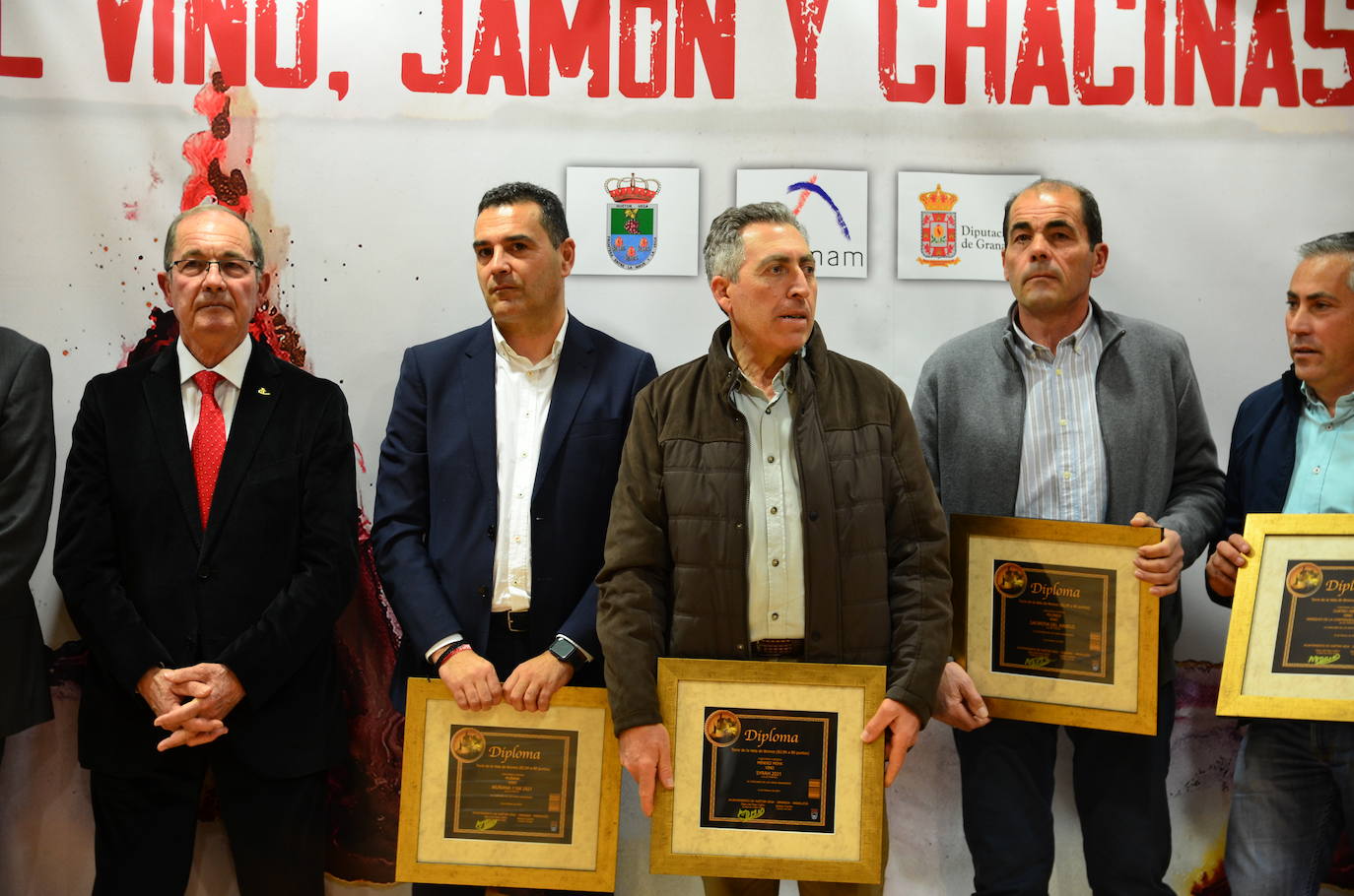 Entrega de premios de los certámenes de vinos en Huétor Vega