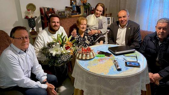 La hueteña Conchita Montiel Gómez cumple 100 años