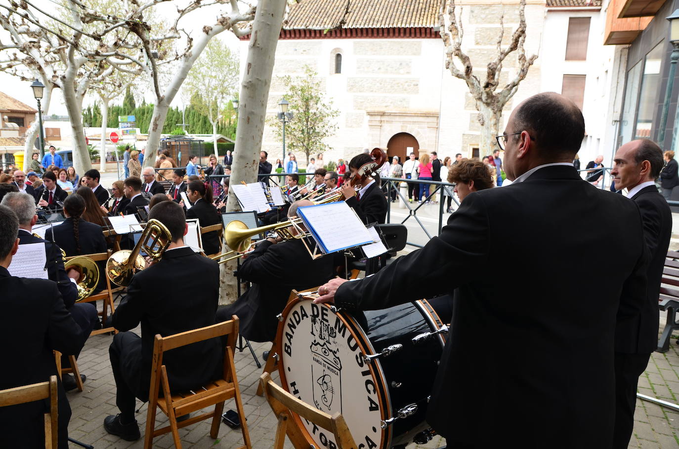 La Banda de Música de Huétor Vega trae el sonido de la Semana Santa
