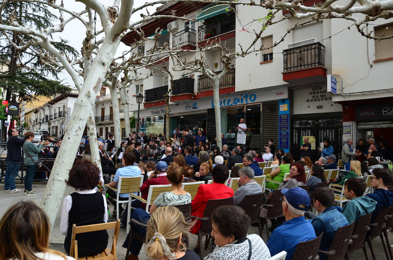 La Banda de Música de Huétor Vega trae el sonido de la Semana Santa