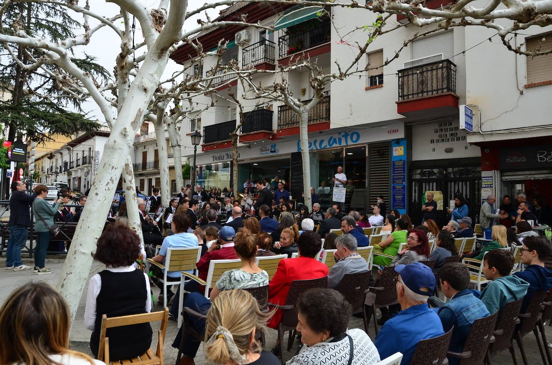 La Banda de Música de Huétor Vega trae el sonido de la Semana Santa