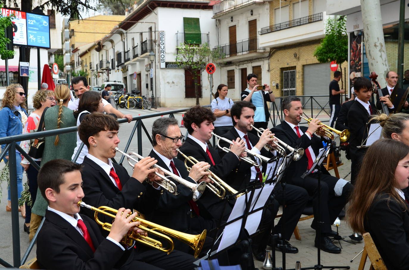 La Banda de Música de Huétor Vega trae el sonido de la Semana Santa