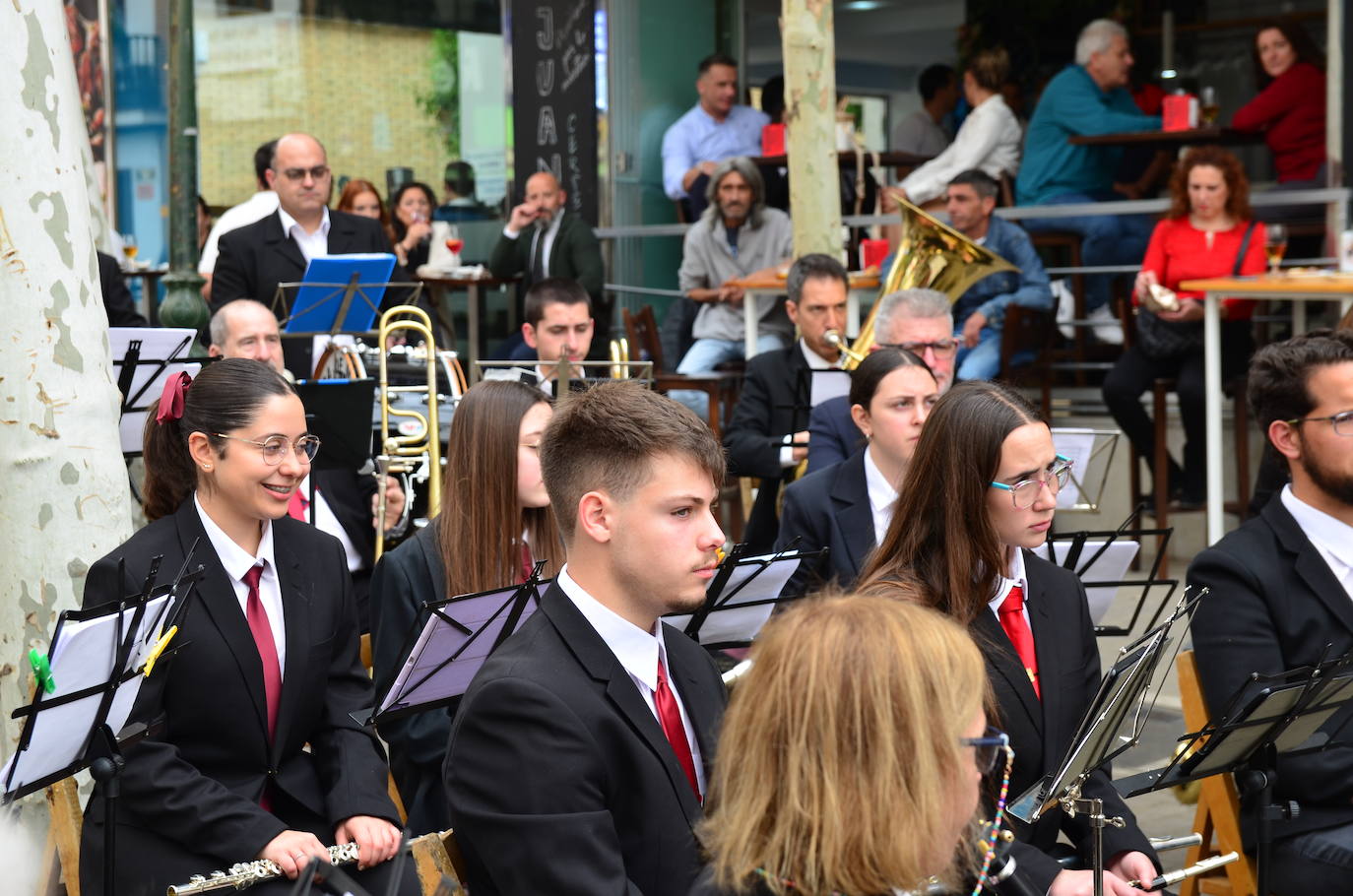 La Banda de Música de Huétor Vega trae el sonido de la Semana Santa
