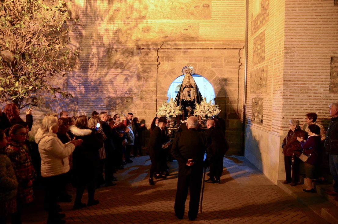 Nuestra Señora de los Dolores, protagonista del Jueves Santo en Huétor Vega