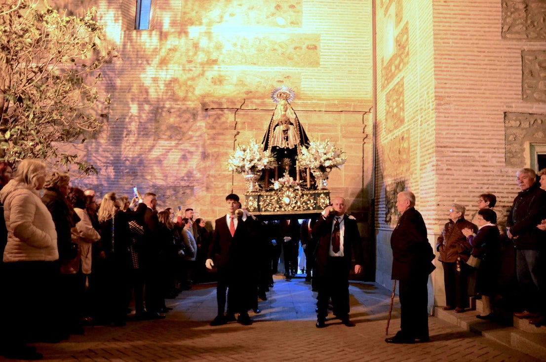 Nuestra Señora de los Dolores, protagonista del Jueves Santo en Huétor Vega