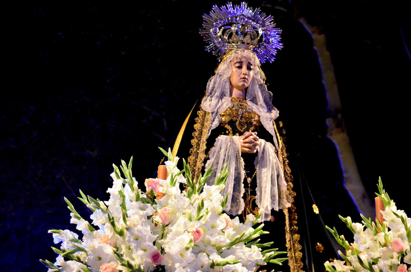 Nuestra Señora de los Dolores, protagonista del Jueves Santo en Huétor Vega