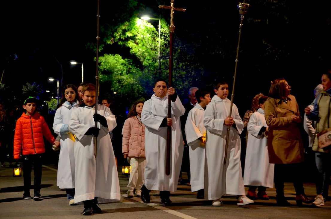 Nuestra Señora de los Dolores, protagonista del Jueves Santo en Huétor Vega