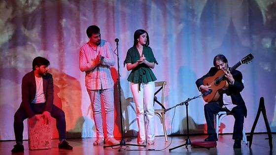 Estrella de Manuela, en las 'Noches de vino y flamenco' de Huétor Vega