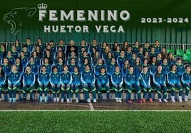 'Las Leonas' de Huétor Vega se reparten en un equipo alevín, dos infantiles, un cadete, un juvenil y un sénior.