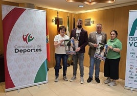 Presentación del evento, en el Ayuntamiento de Huétor Vega.