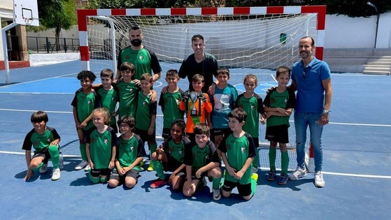 El Huétor Vega, subcampeón de la Copa Diputación prebenjamín de fútbol sala