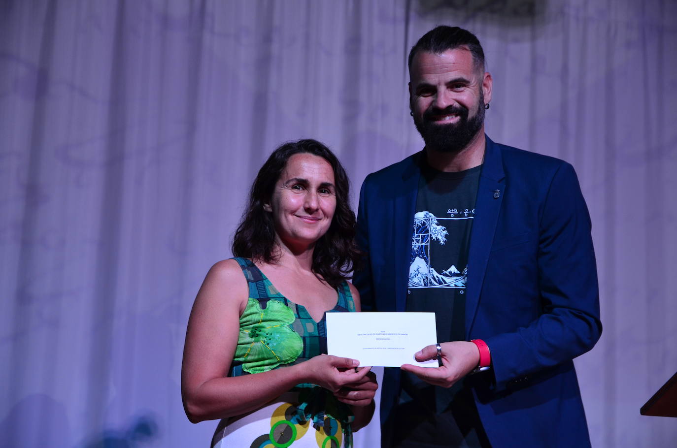 Acto de entrega de premios de los certámenes culturales de Huétor Vega.