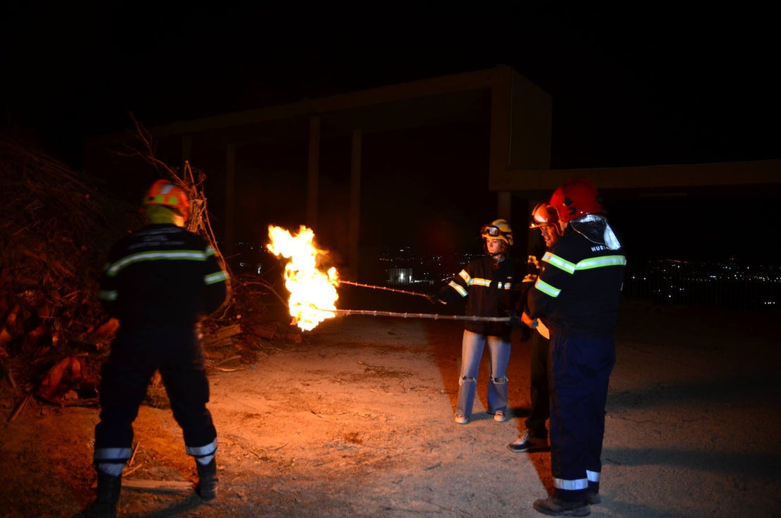 Noche de purificación y alegría en Huétor Vega