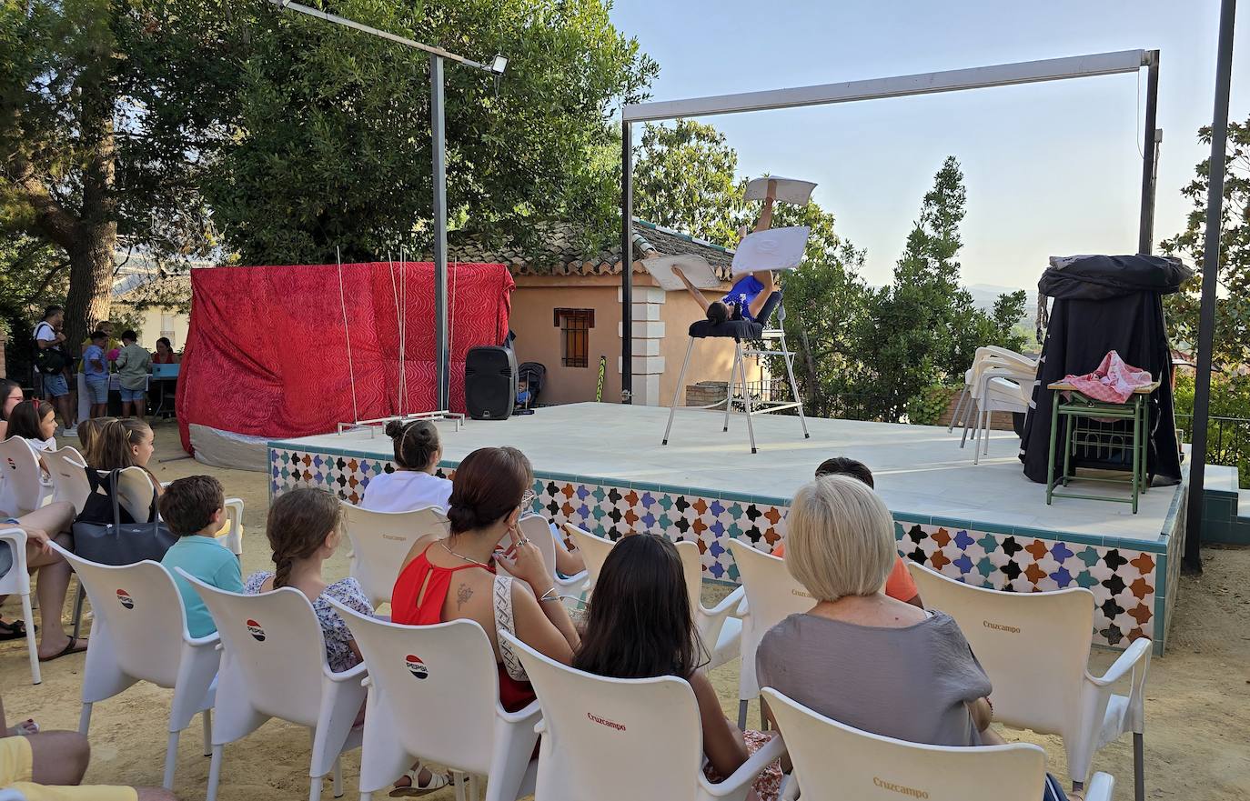 Fiesta Infantil, en el Carmen de San Rafael de Huétor Vega.