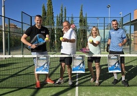 Presentación del Torneo de Pádel San Roque de Huétor Vega.