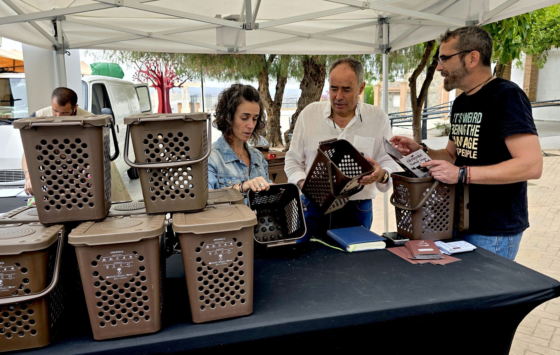 La localidad trata de alcanzar los objetivos de reciclado de residuos municipales marcados por Europa.