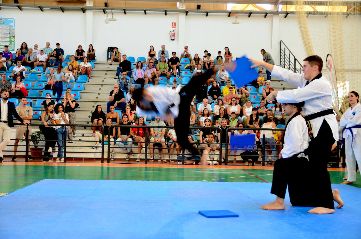 Exhibición de taekwondo en Huétor