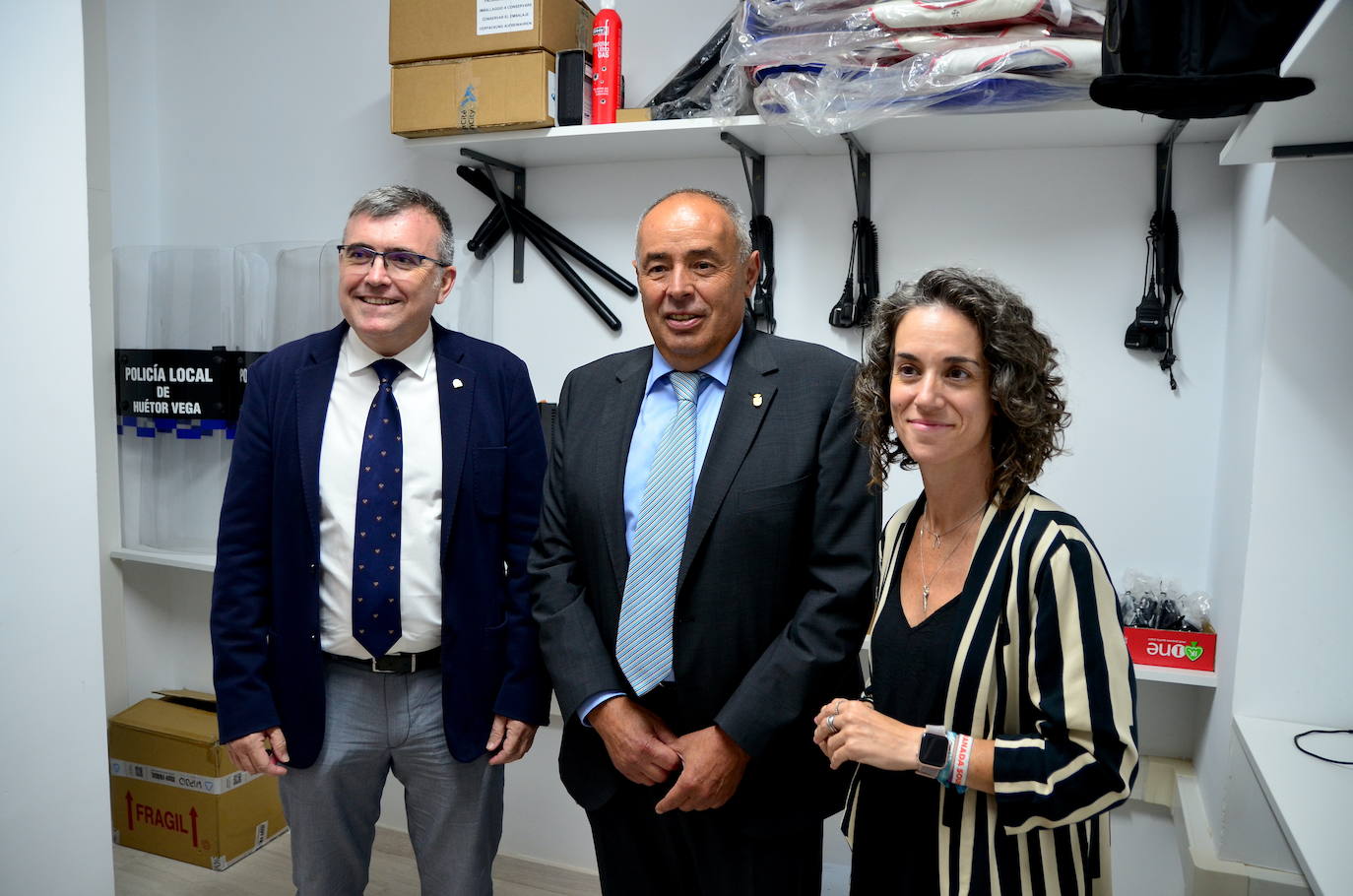 Así son las nuevas instalaciones de la Jefatura de la Policía Local de Huétor Vega