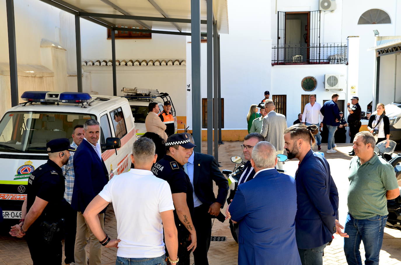 Así son las nuevas instalaciones de la Jefatura de la Policía Local de Huétor Vega