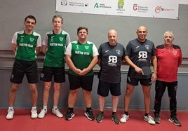 El CD Ébano Huétor Vega TM, en su desplazamiento a Cúllar Vega.