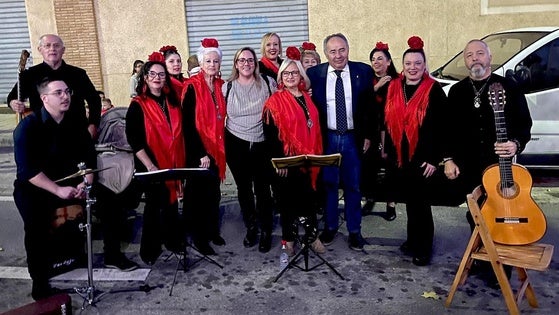 El mercadillo navideño de los comercios del Bulevar de Doña Juana