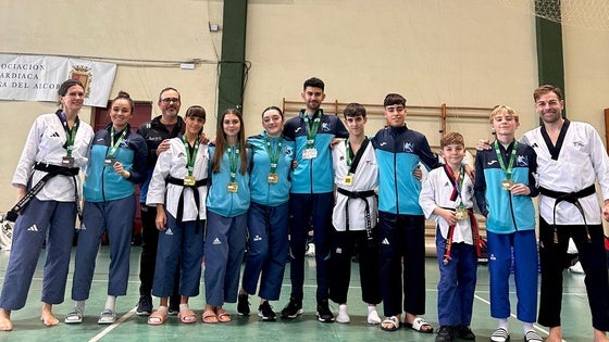 El club de Rubén Hita termina un otoño cargado de medallas