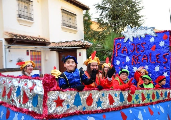 Cabalgata de Huétor Vega, en su última edición.