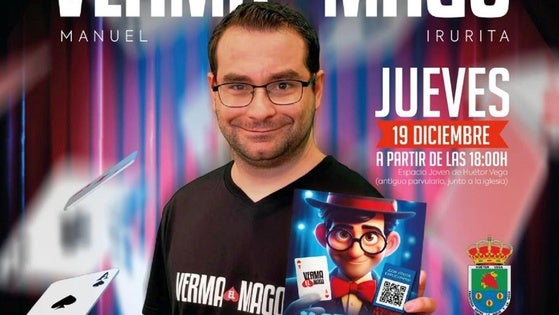 Manuel Irurita presentará en Huétor Vega su libro 'Y se hizo... ¡la magia!'