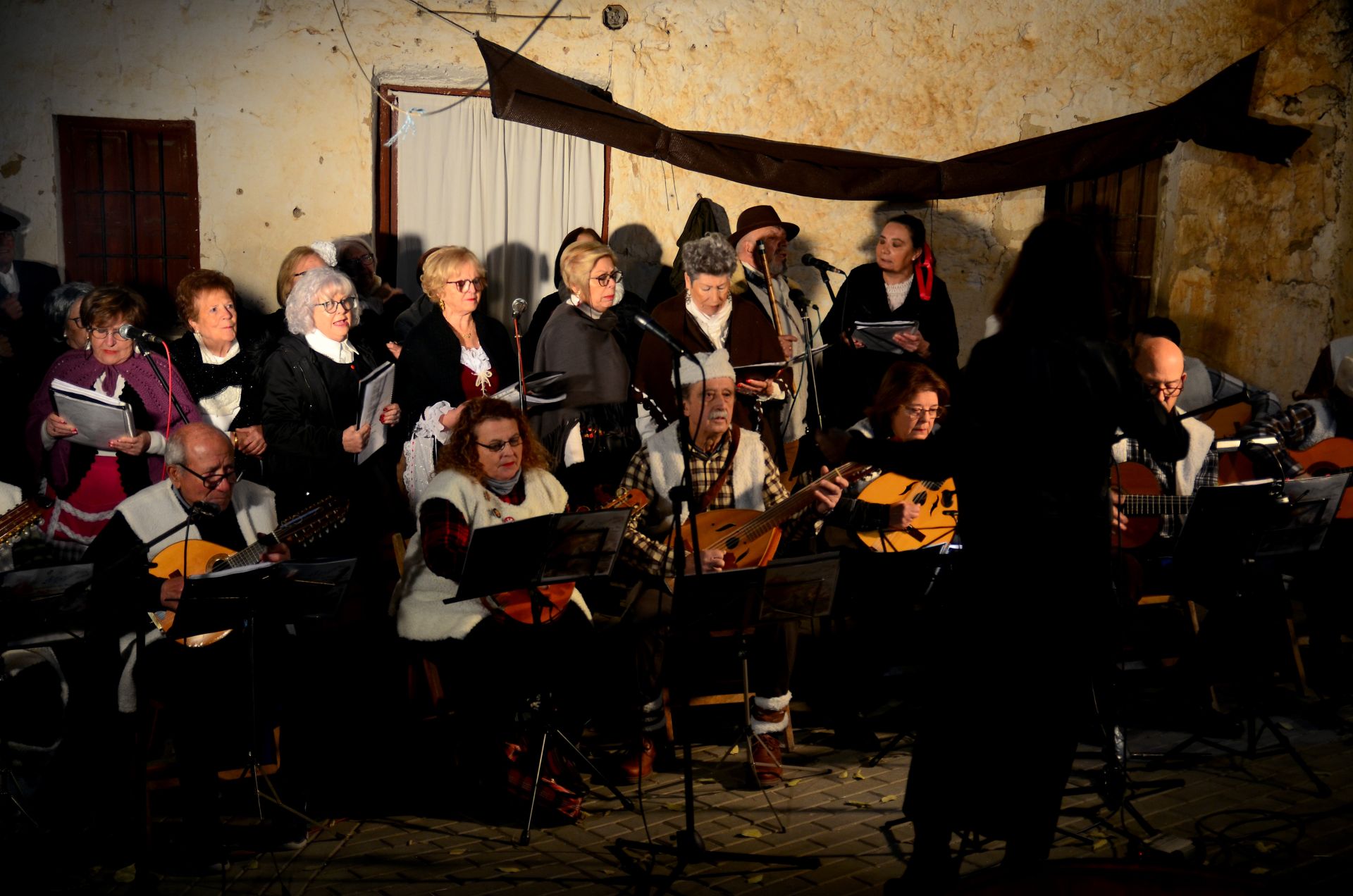 Villancicos junto a la lumbre en Huétor Vega